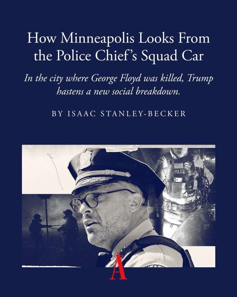 The Atlantic — How Minneapolis Looks From the Police Chief's Squad Car