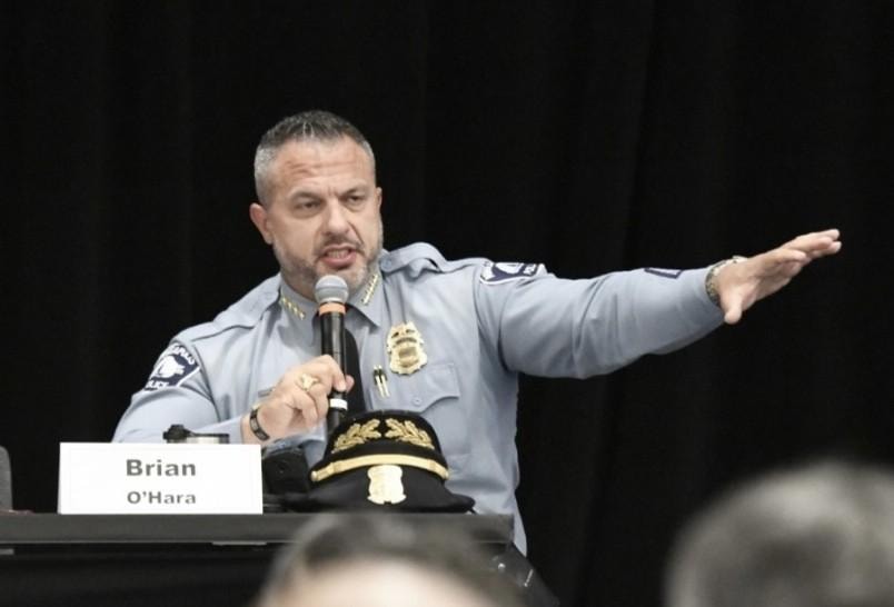 Brian O'Hara speaking on crisis leadership